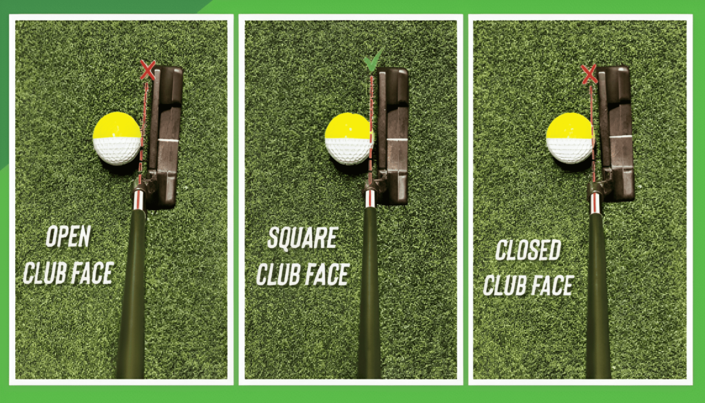 How to Aim a Golf Clubface Correctly at Address